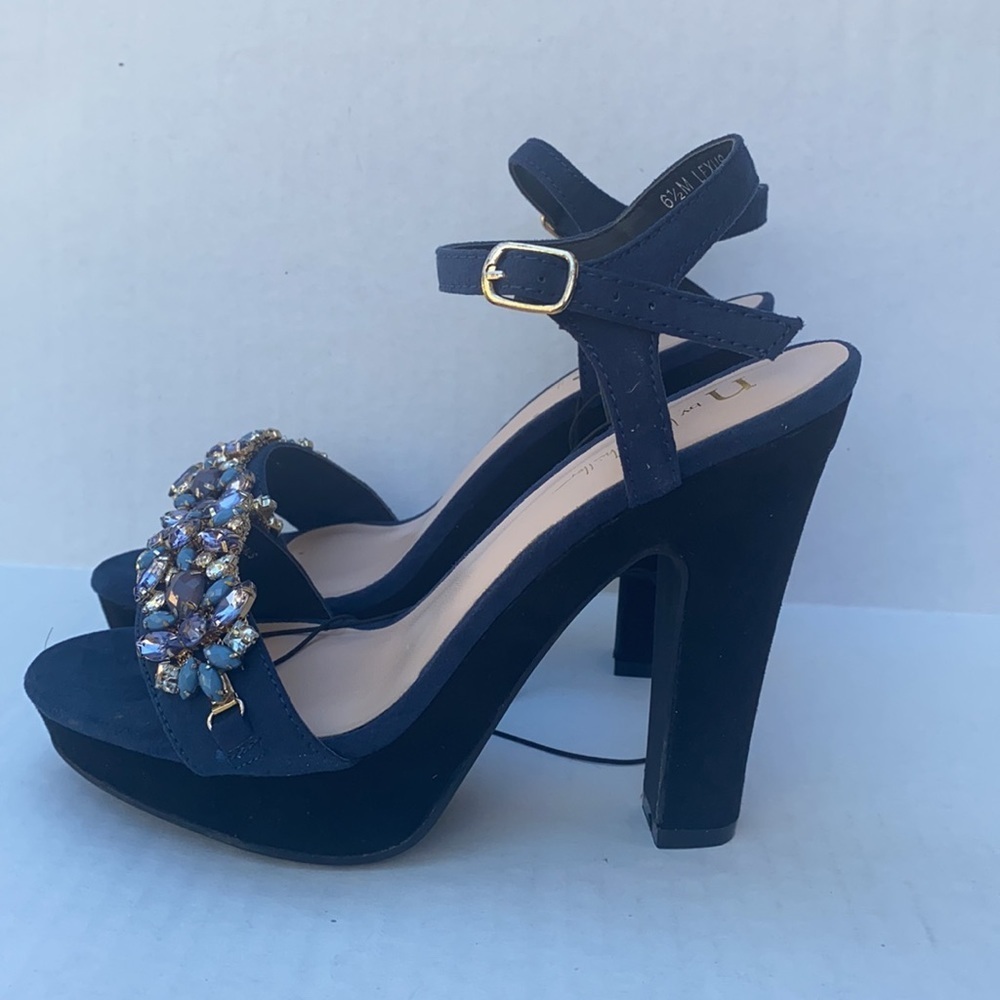 New N BY NICOLE MILLER Lexus Heels SZ 6.5 - Picture 5 of 9